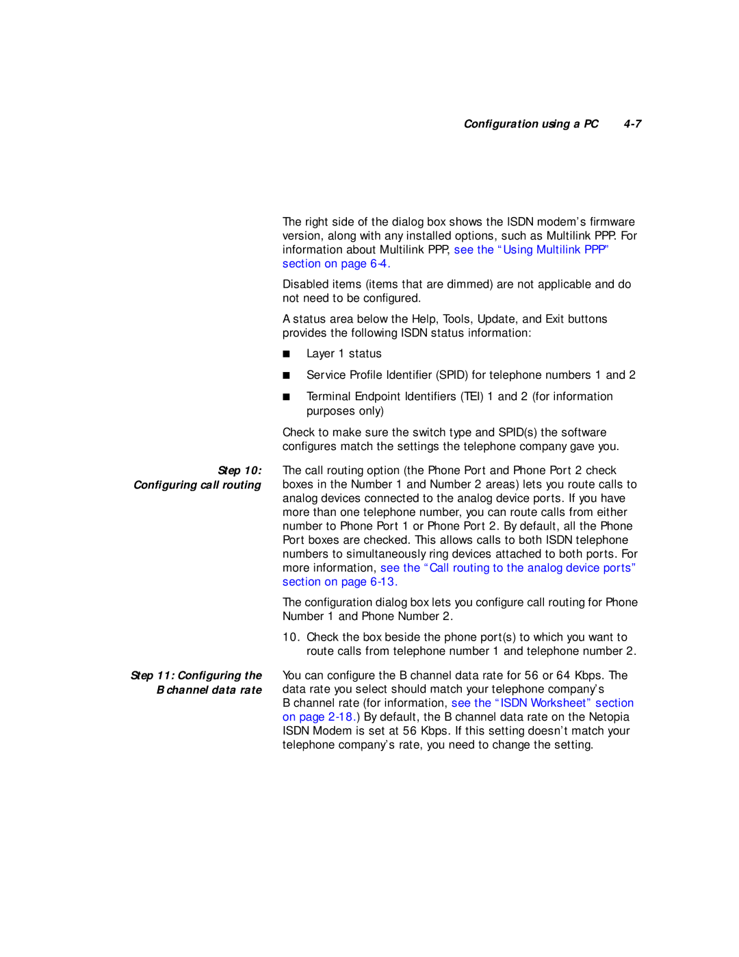 Farallon Communications 612, 412 manual Conﬁguration using a PC 