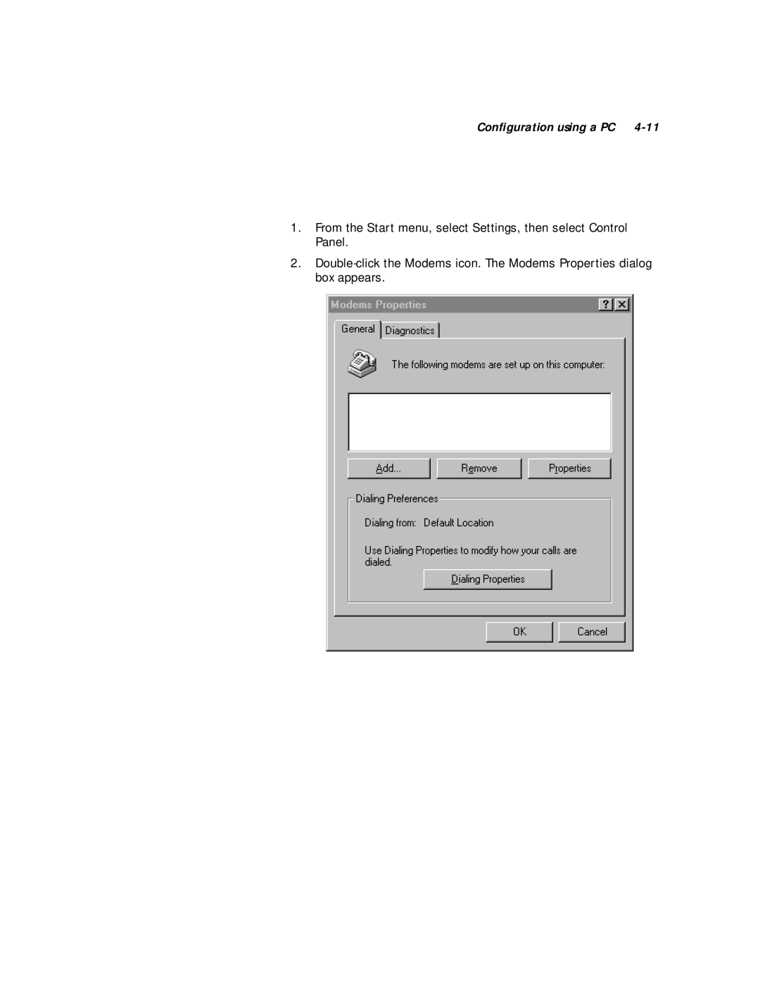 Farallon Communications 612, 412 manual Conﬁguration using a PC 