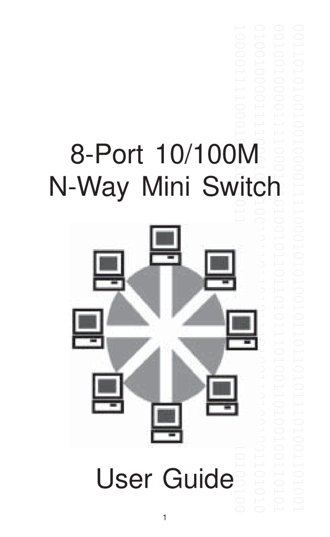 Farallon Communications 8-Port 10/100M manual Port 10/100M Way Mini Switch User Guide 