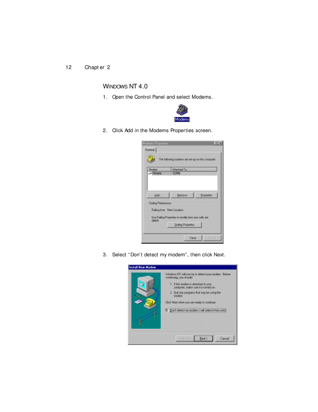 Farallon Communications NetopiaTM manual Windows NT 