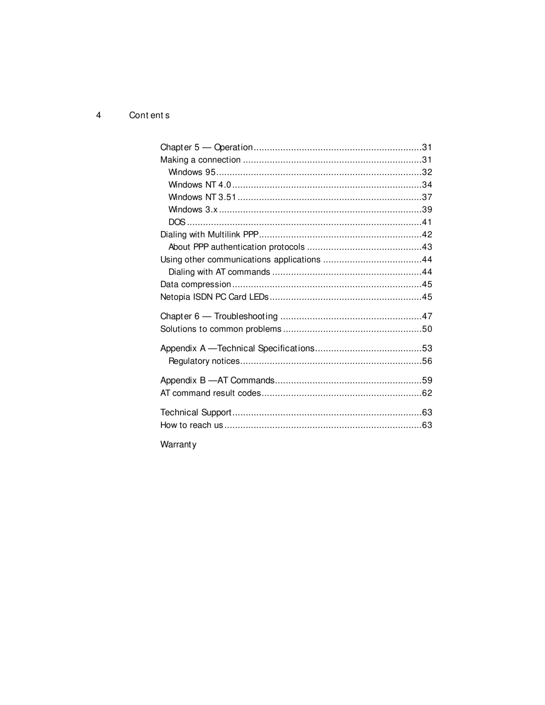 Farallon Communications NetopiaTM manual Dos 