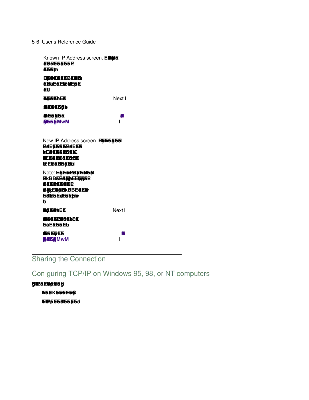 Farallon Communications R9100 manual Conﬁguration screen on 