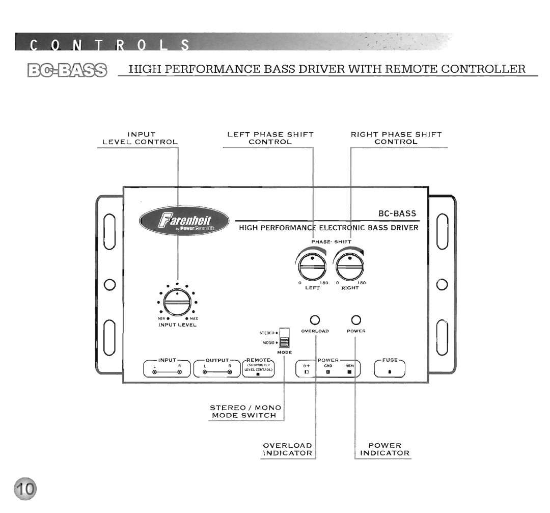 Farenheit Technologies BC-LINE manual 