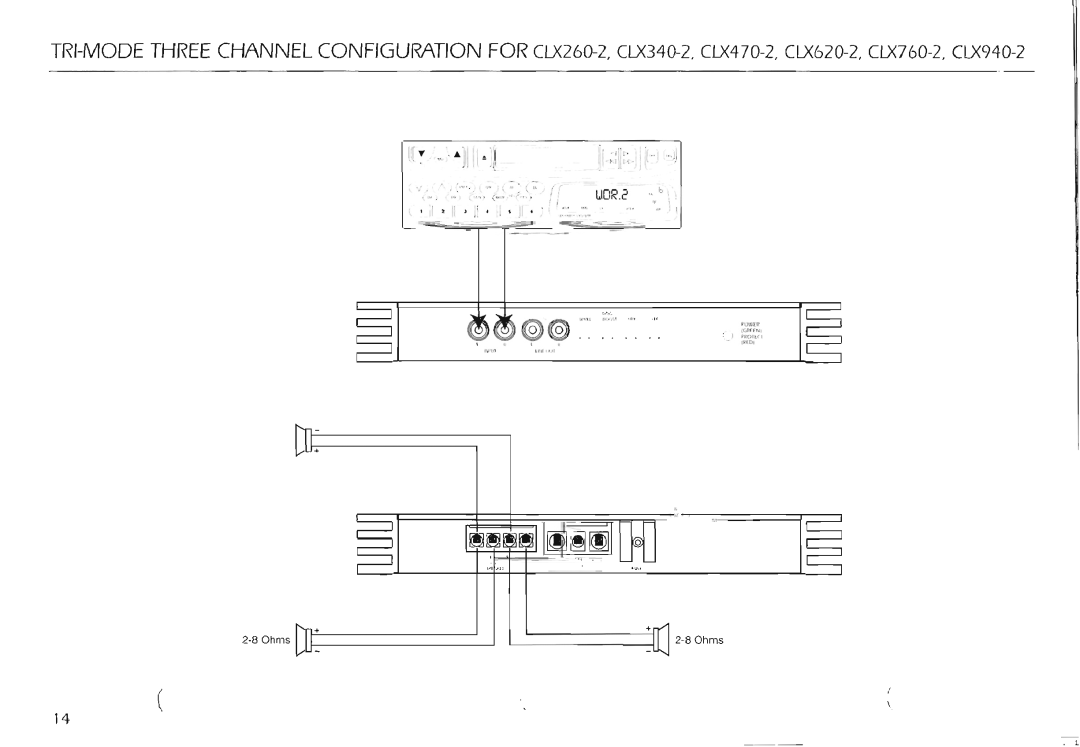 Farenheit Technologies CLX260-2 manual 