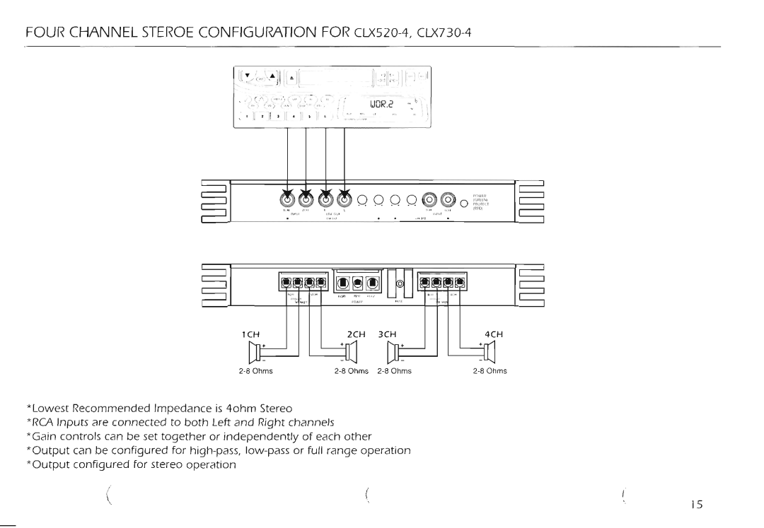 Farenheit Technologies CLX260-2 manual 