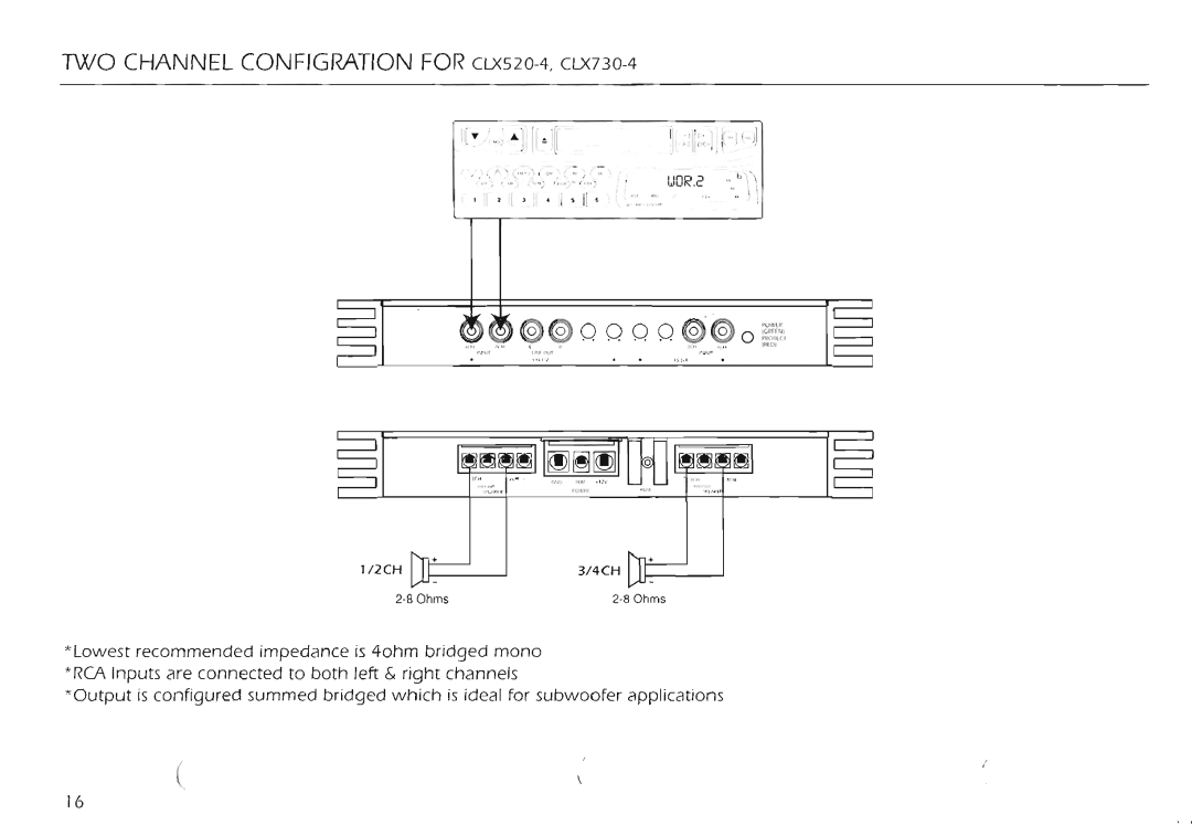 Farenheit Technologies CLX260-2 manual 