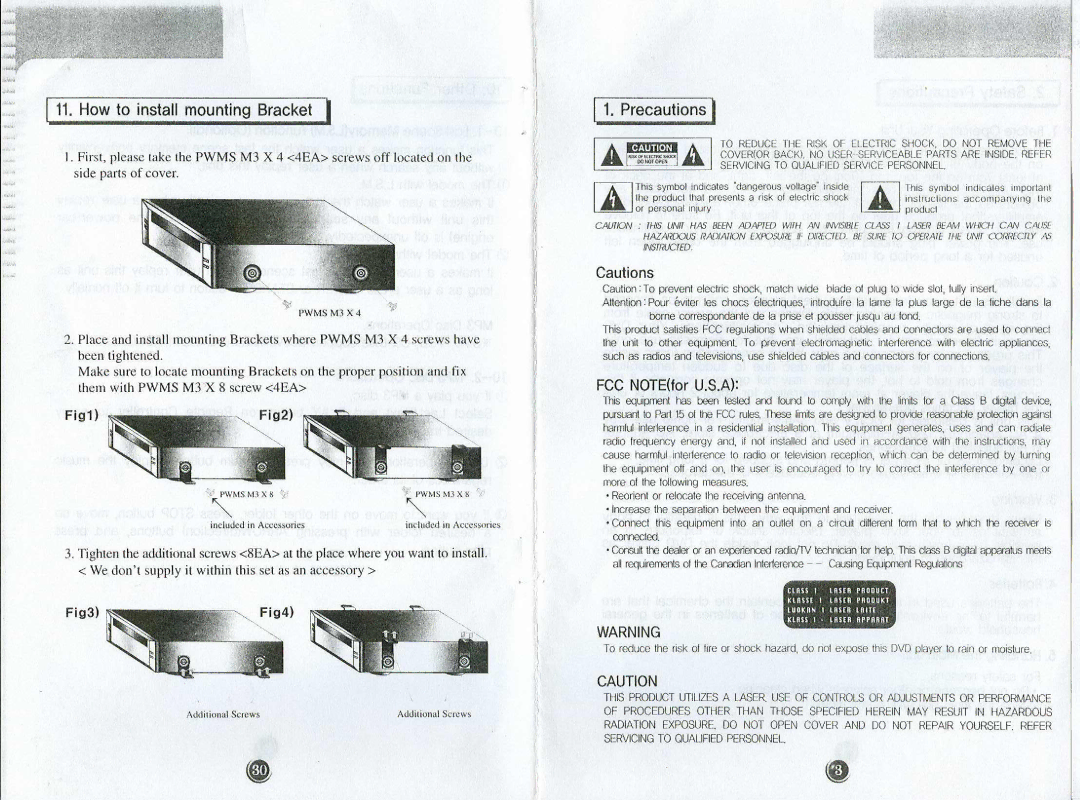 Farenheit Technologies DVD-15 manual 