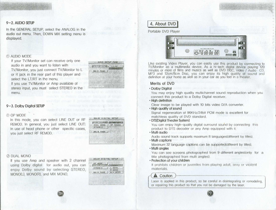 Farenheit Technologies DVD-15 manual 