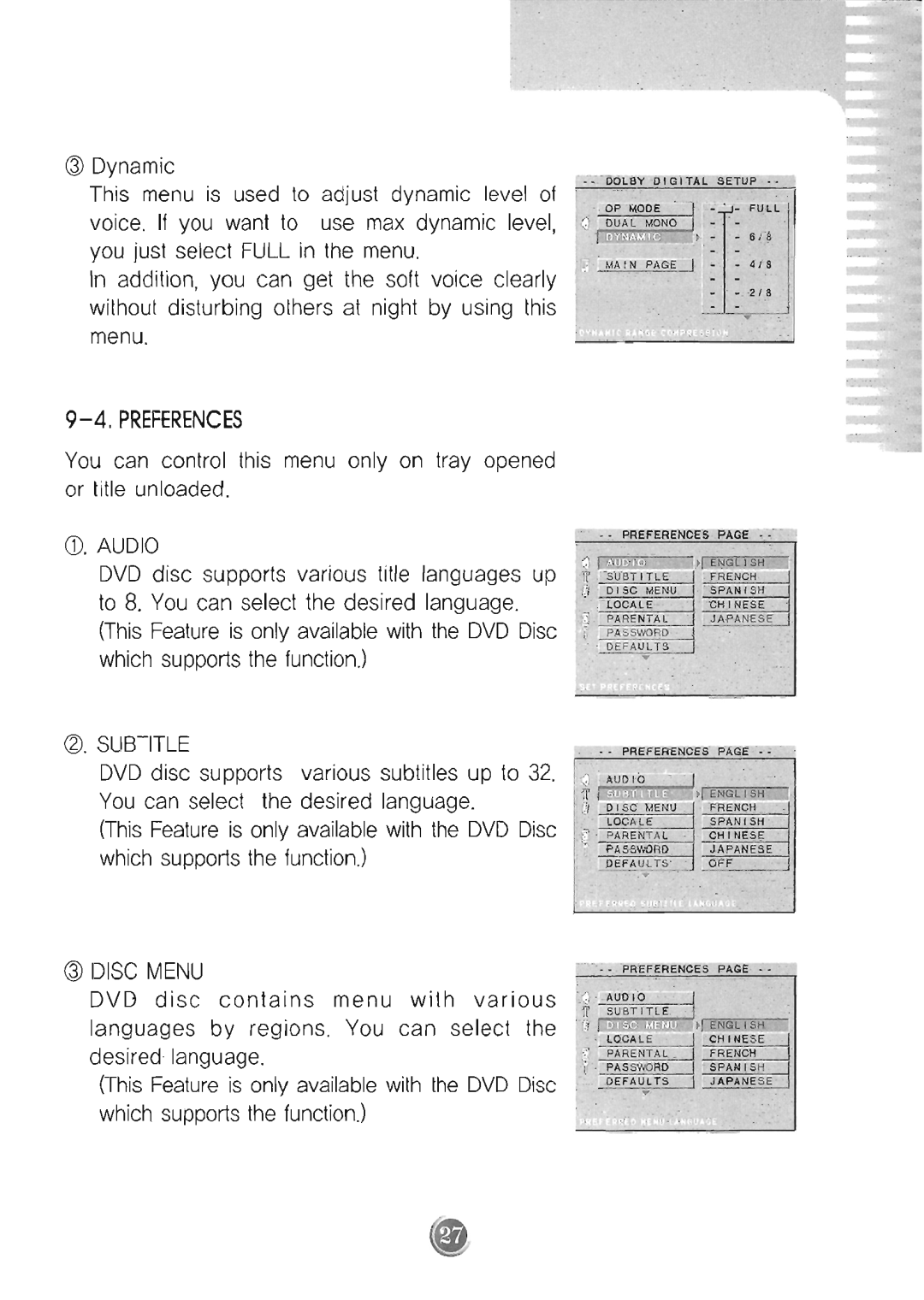 Farenheit Technologies DVD-16TM manual 