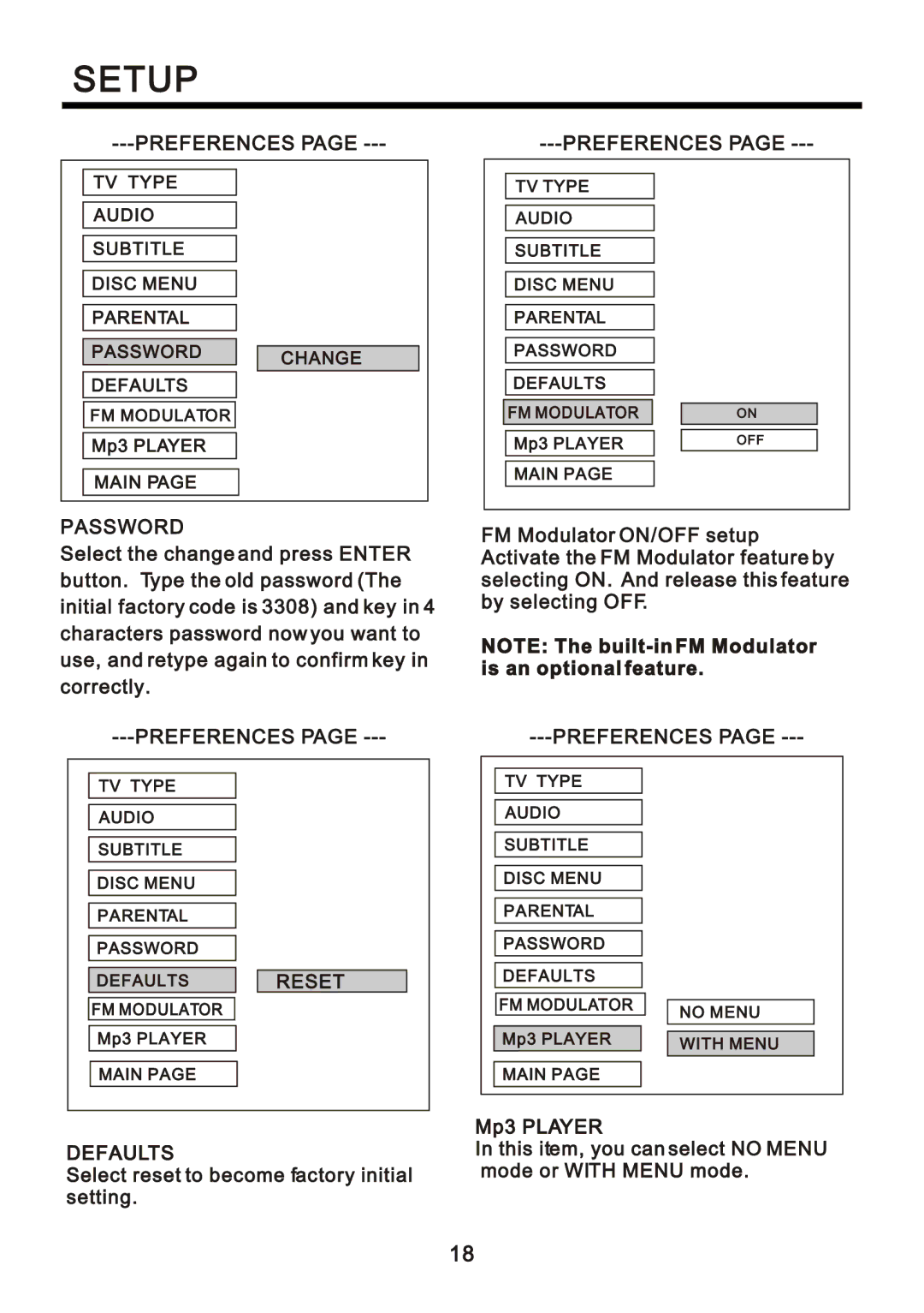 Farenheit Technologies DVD-34A manual ÐßÍÍÉÑÎÜ, Îûíûì 