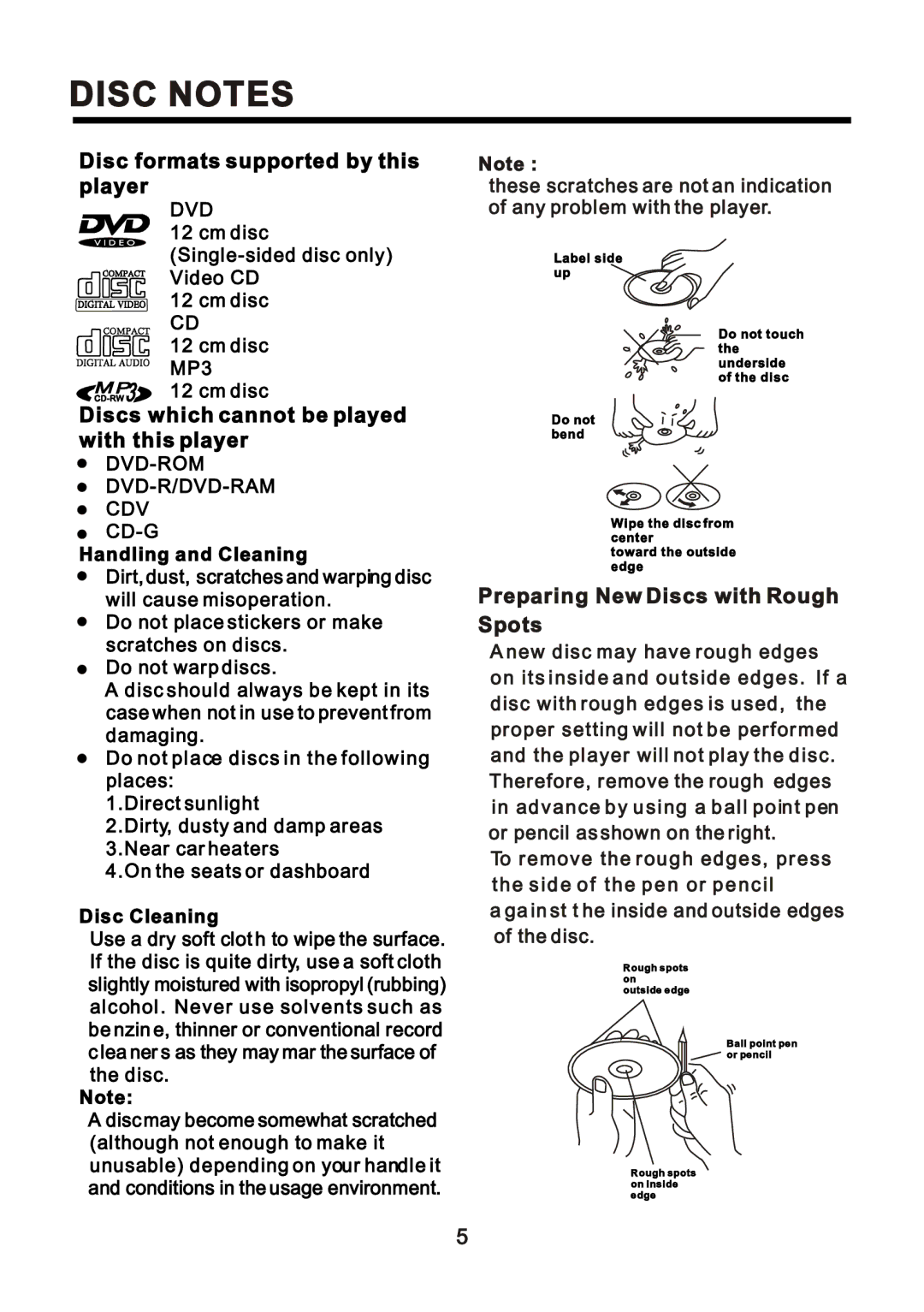 Farenheit Technologies DVD-34TV manual »¿·²¹ Ò» Ü·-½- ·¬¸ Î±«¹¸ Í±¬, ±¬» æ ¬¸»-» -½¿¬½¸»- ¿» ²±¬ ¿² ·²¼·½¿¬·±² 