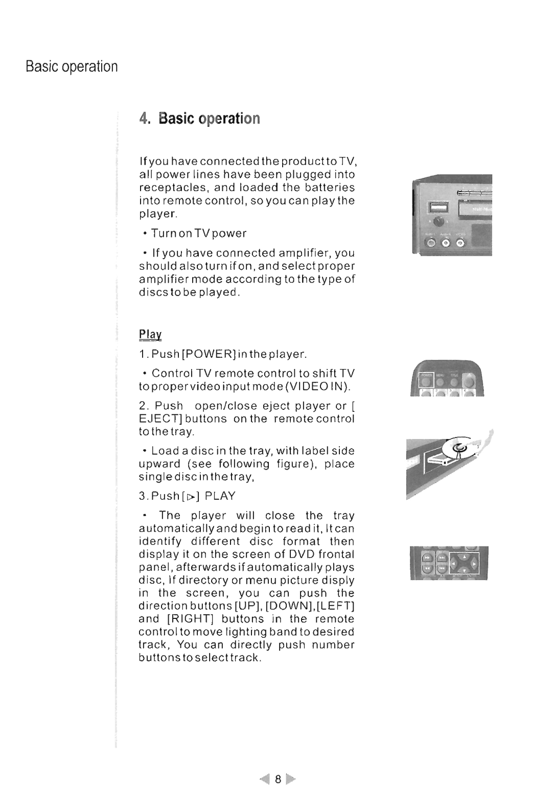 Farenheit Technologies DVD-3T manual 