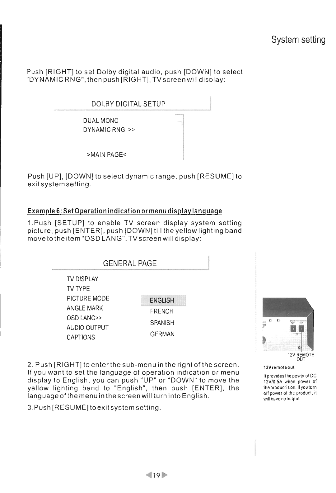 Farenheit Technologies DVD-3T manual 