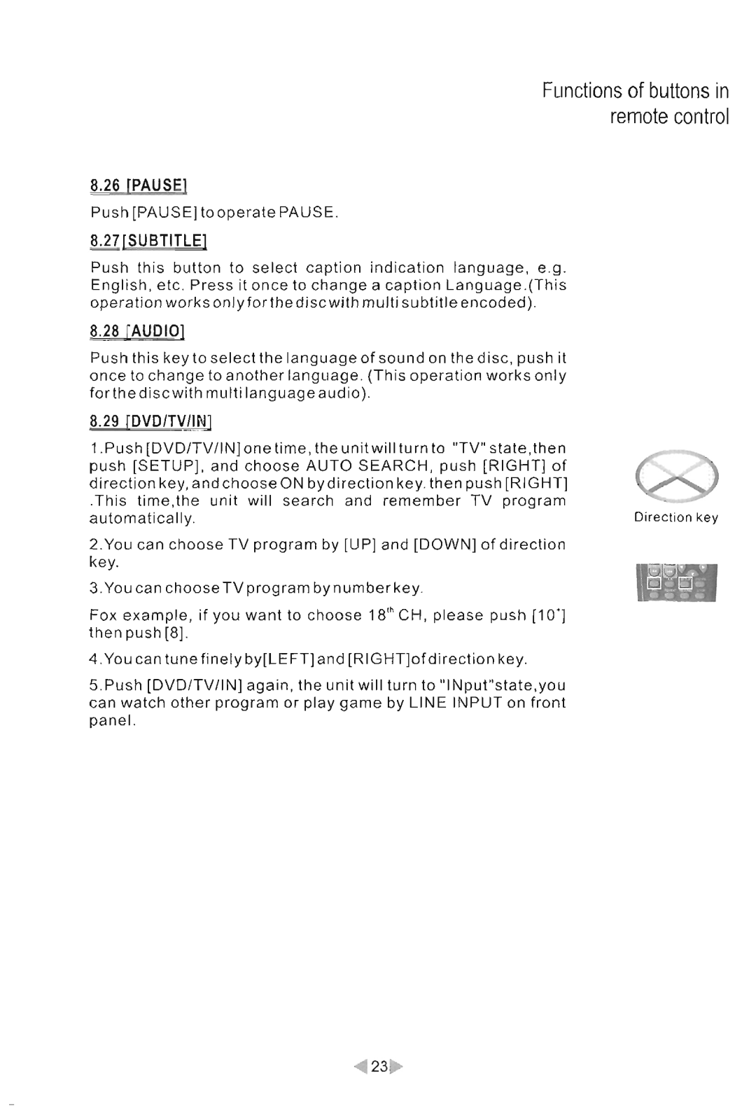 Farenheit Technologies DVD-3T manual 