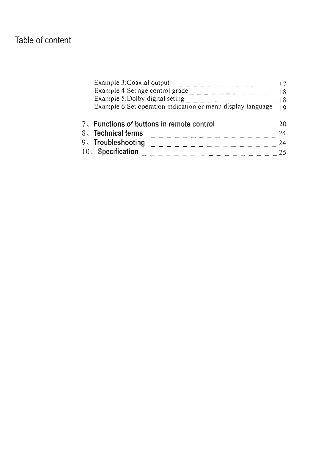 Farenheit Technologies DVD-3T manual 