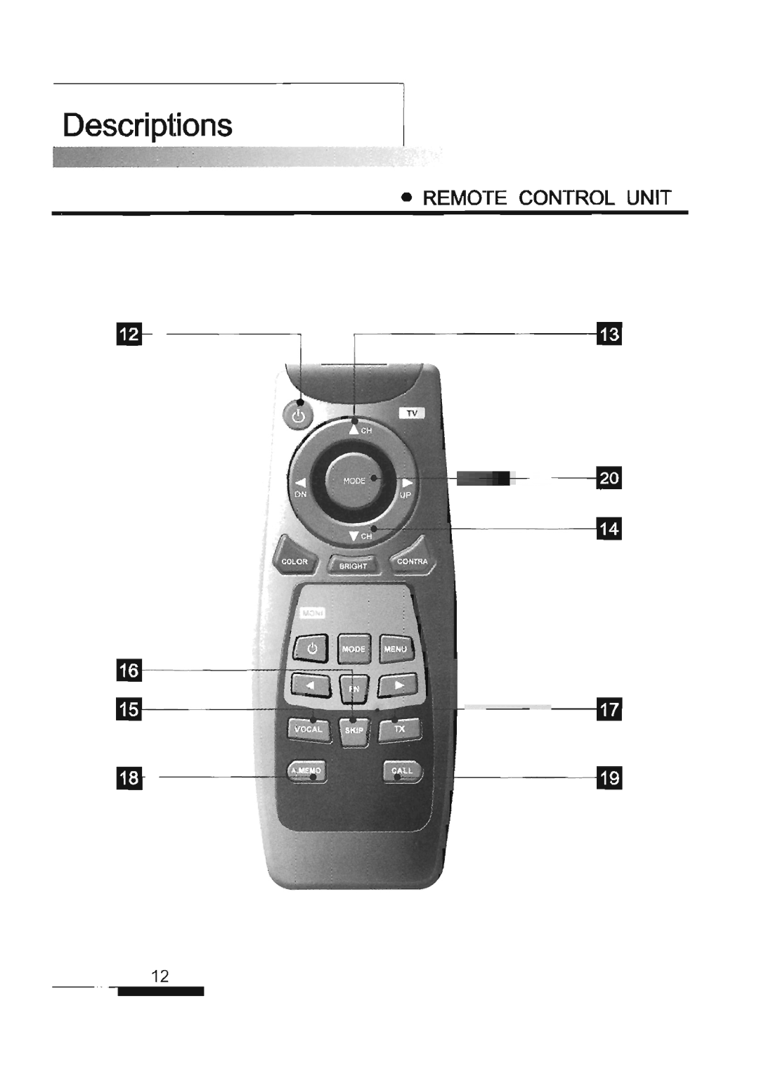 Farenheit Technologies T-7005CM manual 