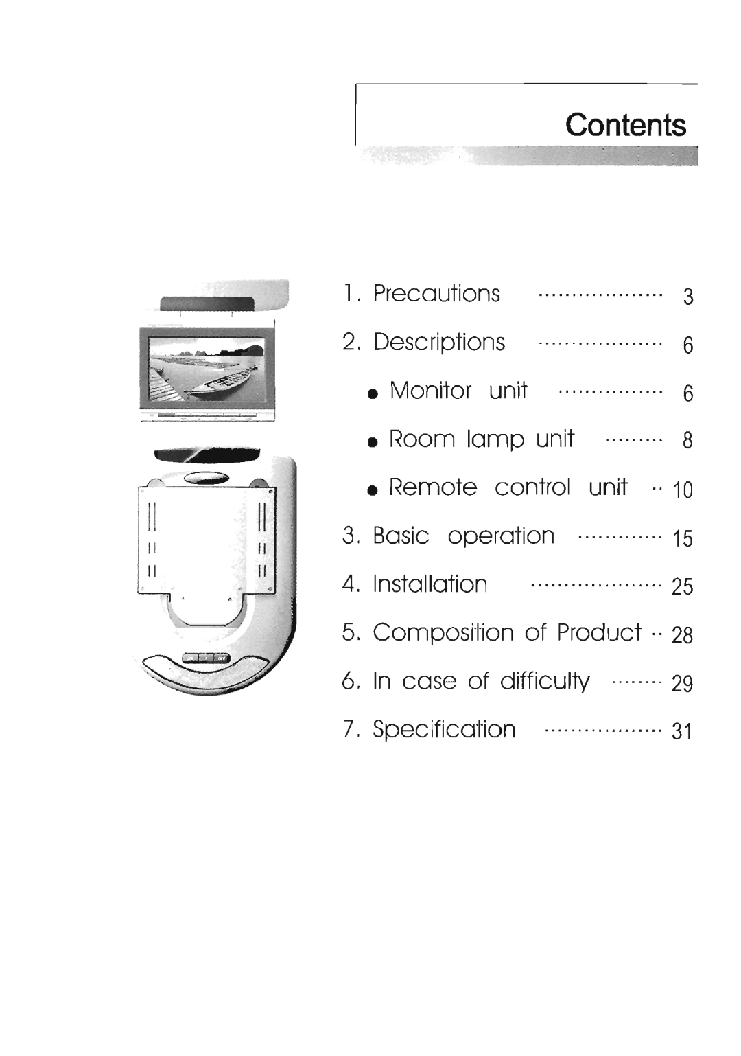 Farenheit Technologies T-7005CM manual 