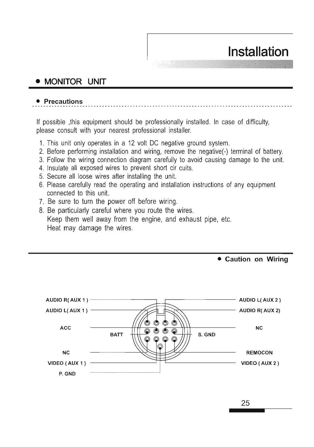 Farenheit Technologies T-7005CM manual 