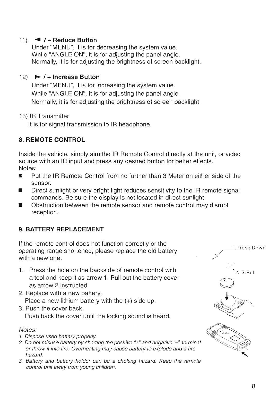 Farenheit Technologies T-7020CMM manual 