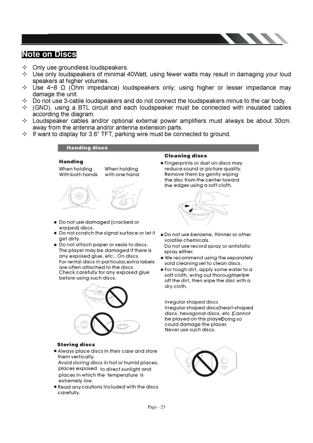 Farenheit Technologies TID-360T owner manual 