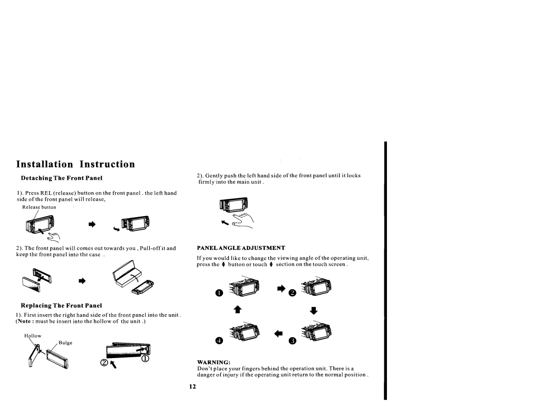Farenheit Technologies TID-436 manual 