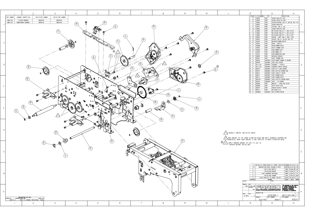 FARGO electronic C16 service manual 