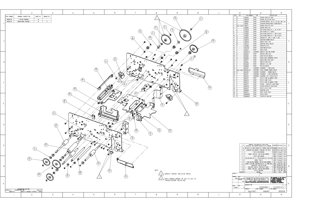 FARGO electronic C16 service manual 