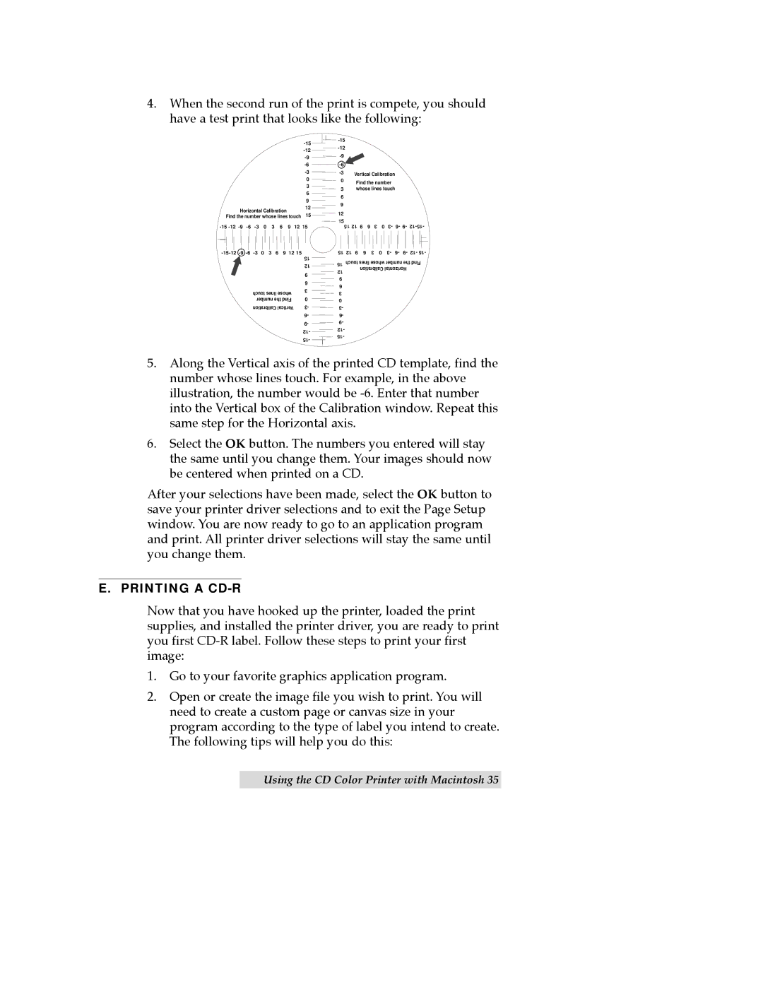 FARGO electronic CD Color Printer manual Printing a CD-R 