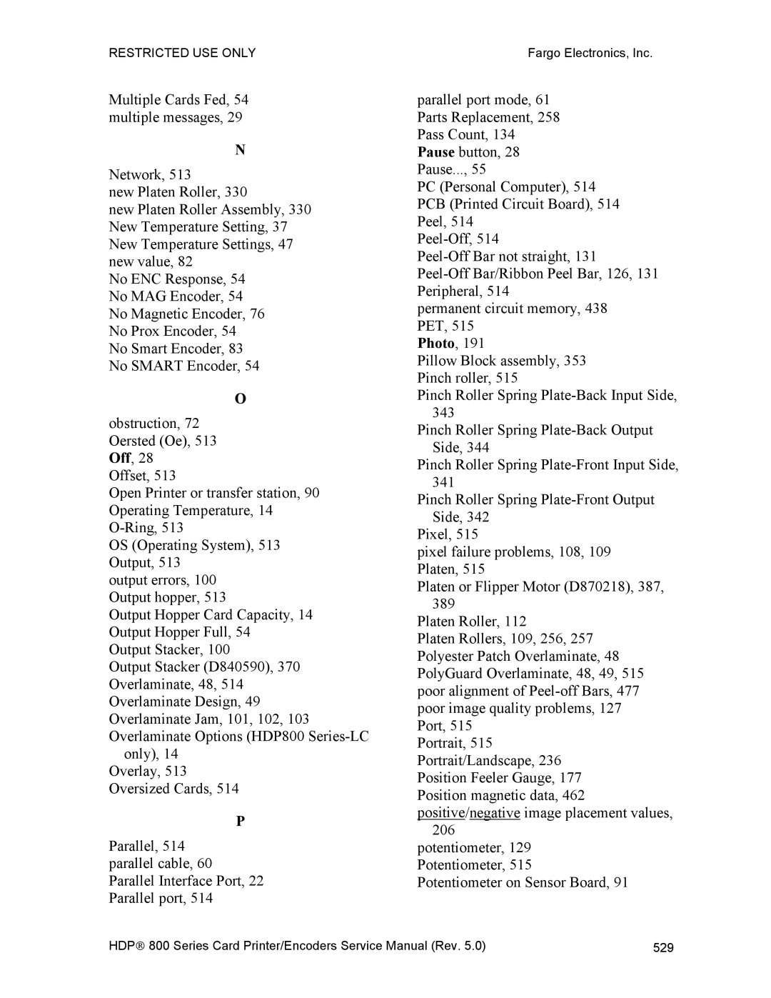 FARGO electronic HDP820 service manual Photo 