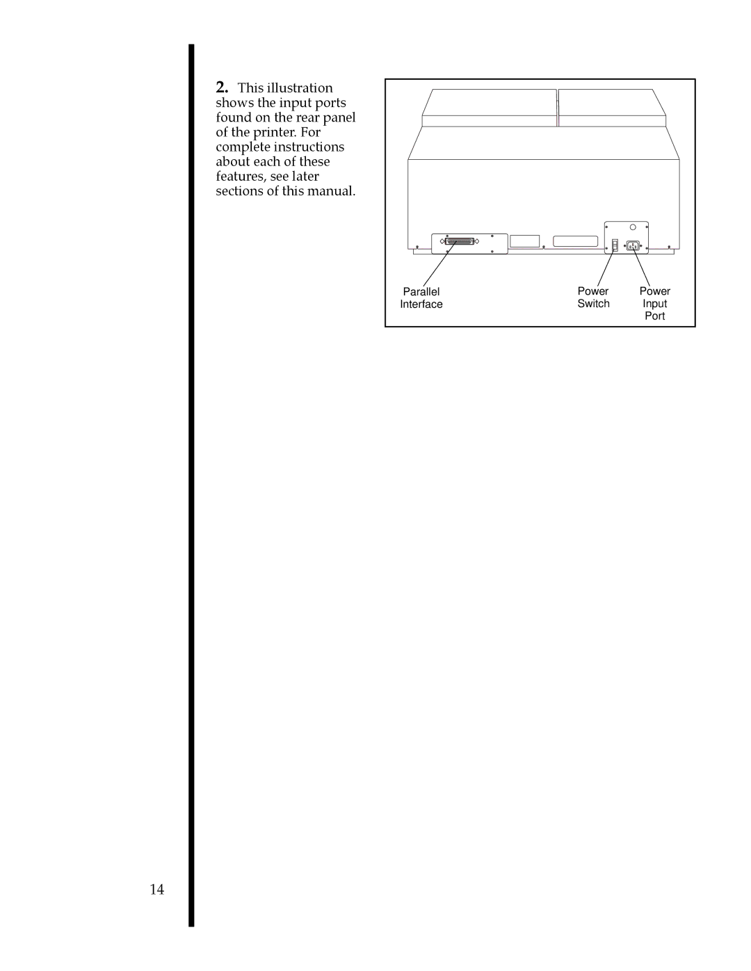 FARGO electronic II manual Power 