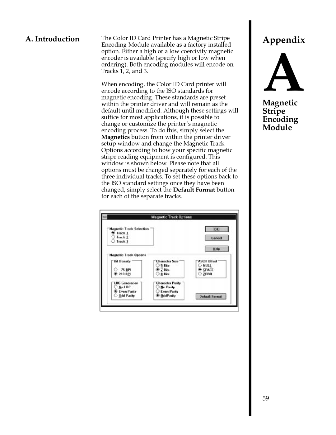 FARGO electronic II manual Magnetic Stripe Encoding Module, Introduction 