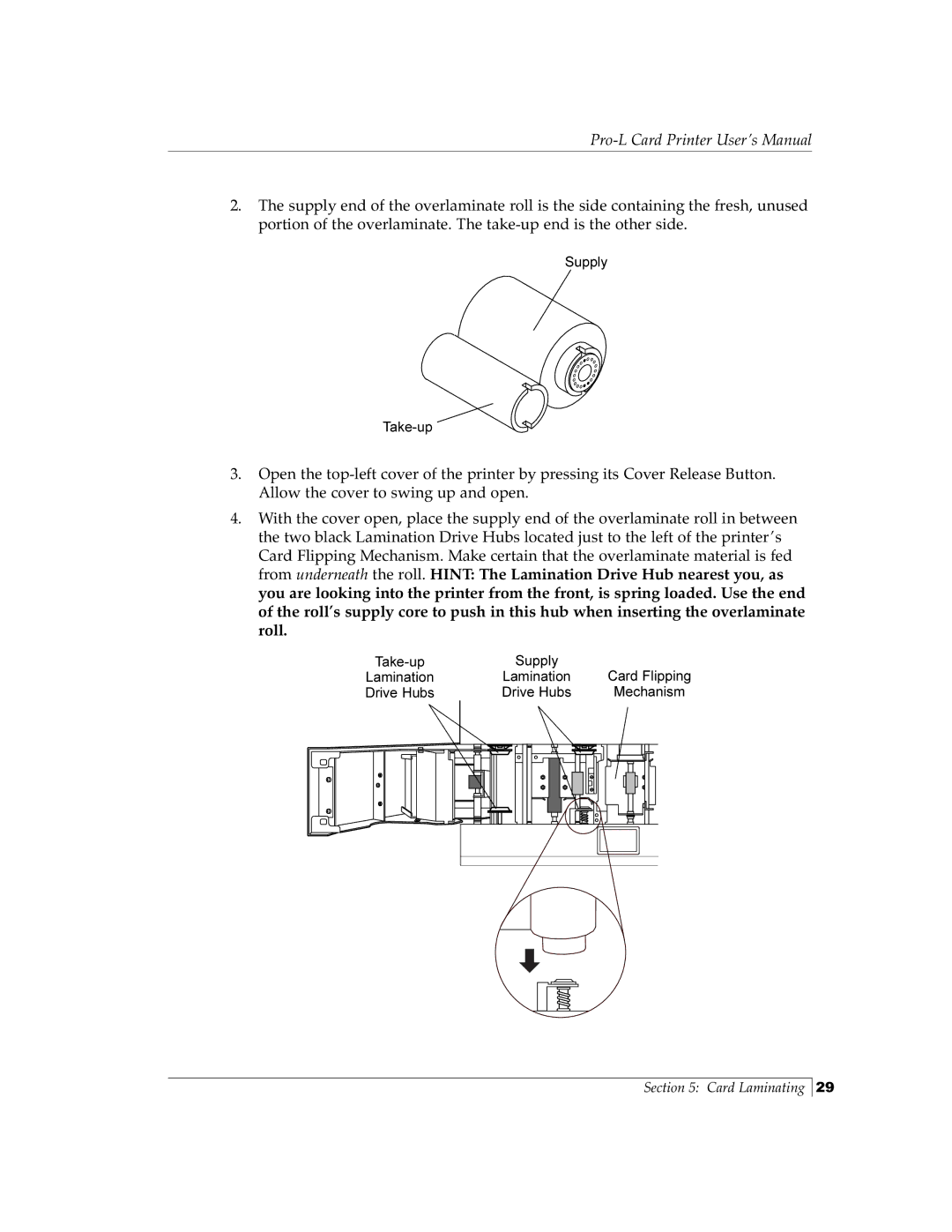 FARGO electronic Pro-L manual Supply 