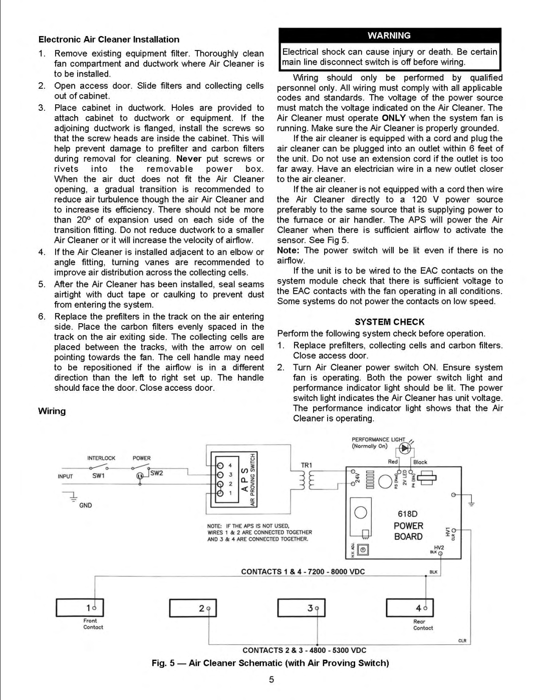 Fedders S1-EAC14001625, S1-EAC20002025, S1-EAC14002020 manual 