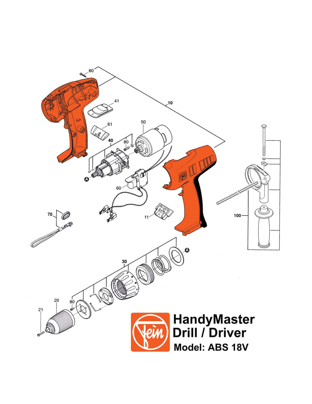 FEIN Power Tools ABS 18V warranty 