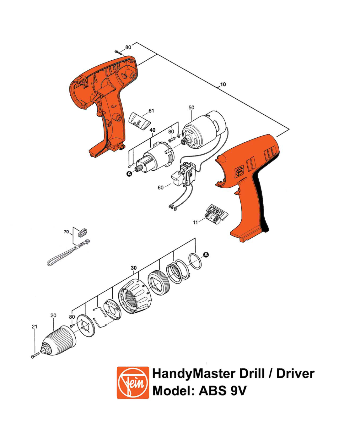 FEIN Power Tools ABS 9V warranty 