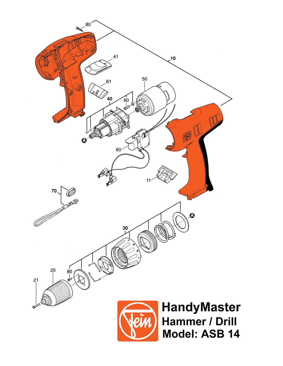 FEIN Power Tools ASB 14V warranty 