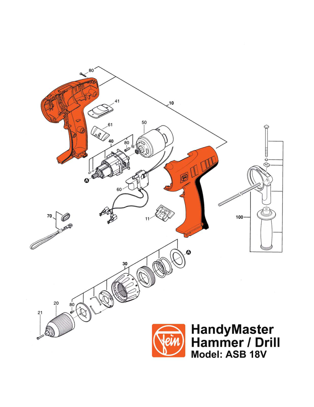 FEIN Power Tools ASB 18V warranty 