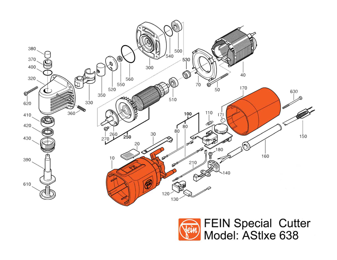 FEIN Power Tools AStlxe 638 warranty 