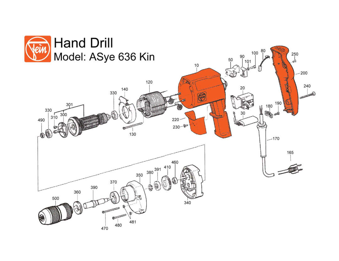 FEIN Power Tools ASye 636 Kin warranty 