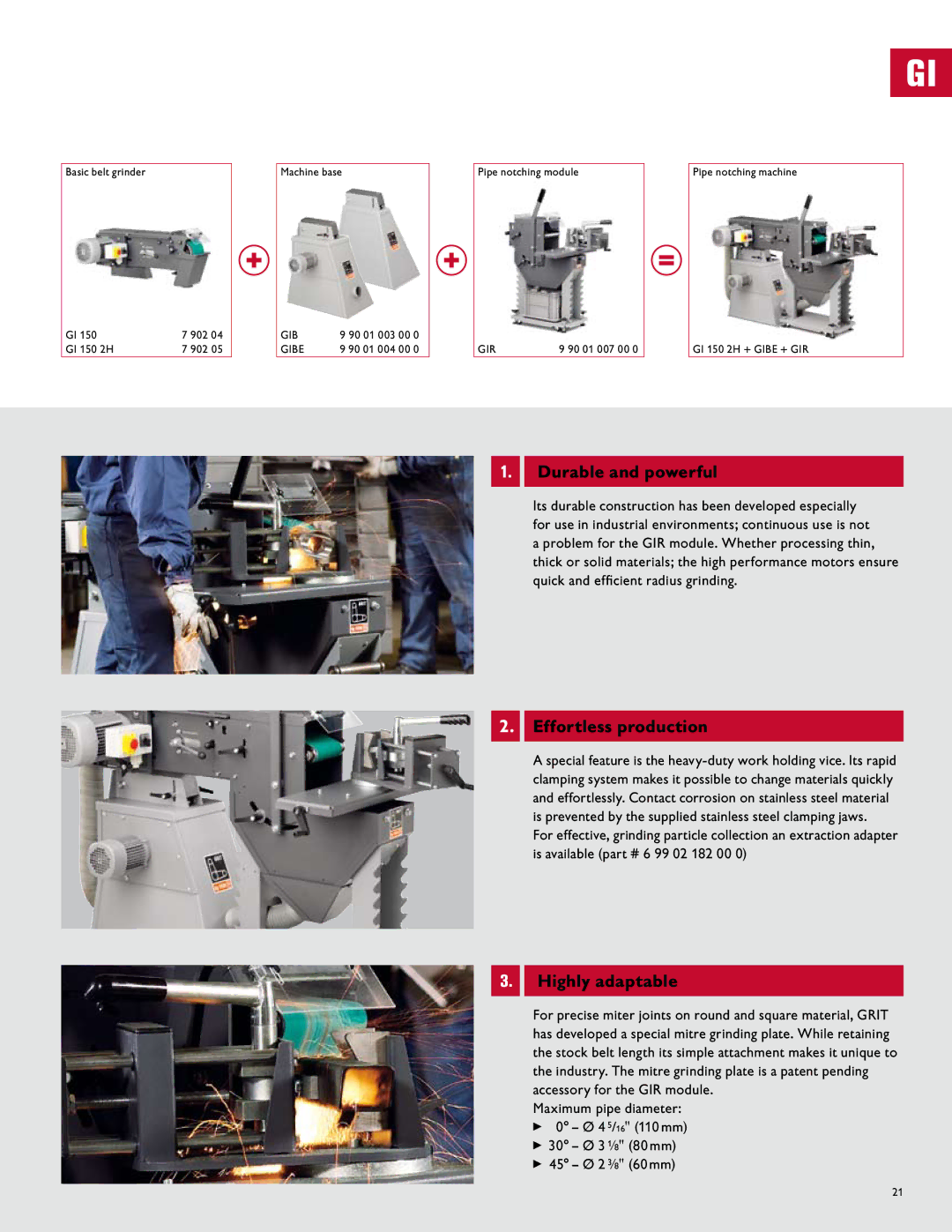 FEIN Power Tools Belt Grinder manual Durable and powerful, Effortless production, Highly adaptable 