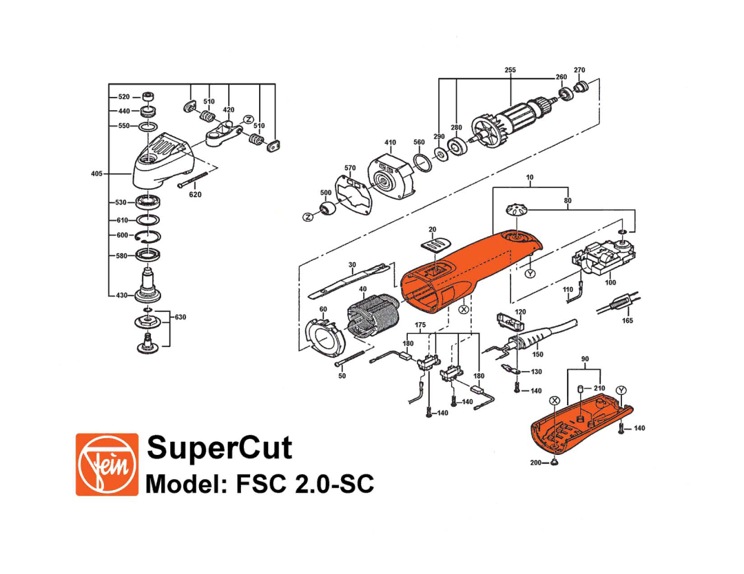 FEIN Power Tools FSC 2.0-SC warranty 