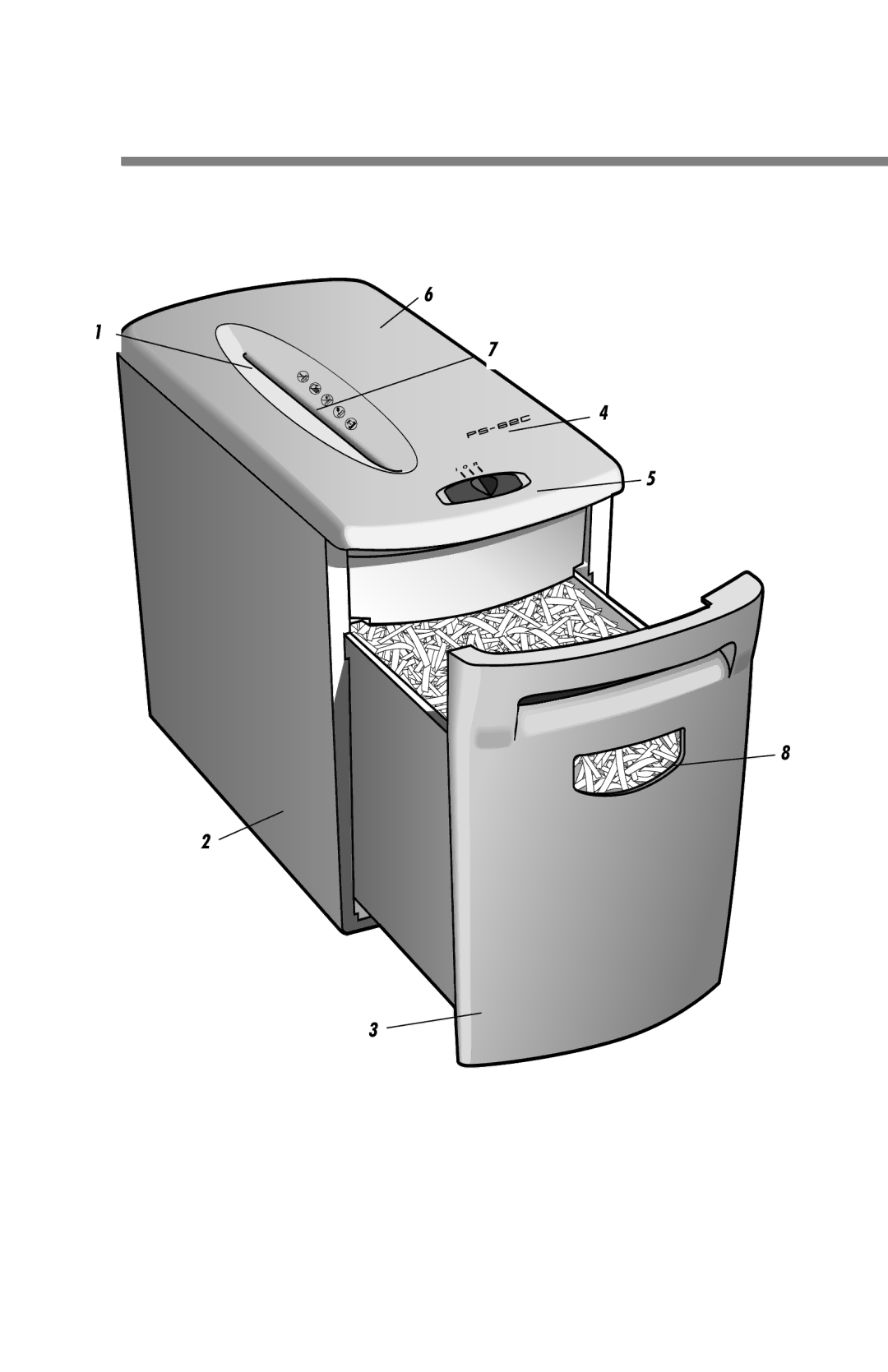 Fellowes PS-62C manual 