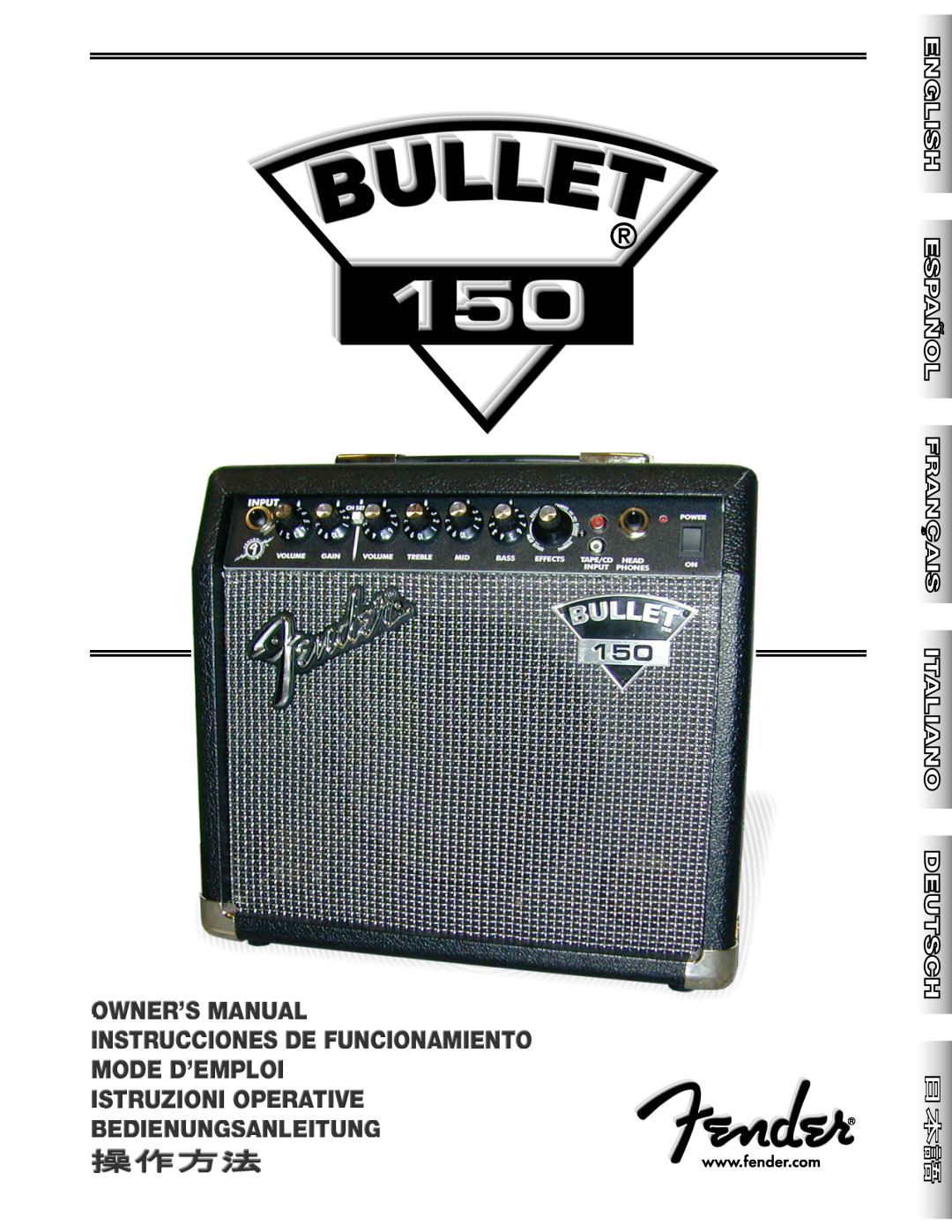 Fender 150 manual 