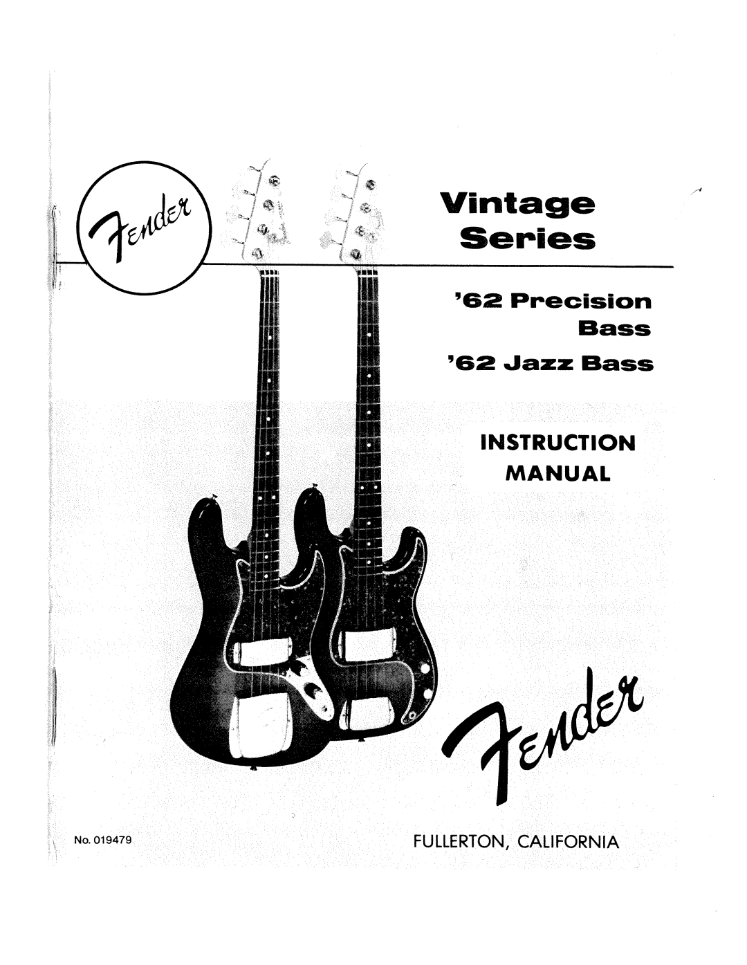 Fender 19479 manual 