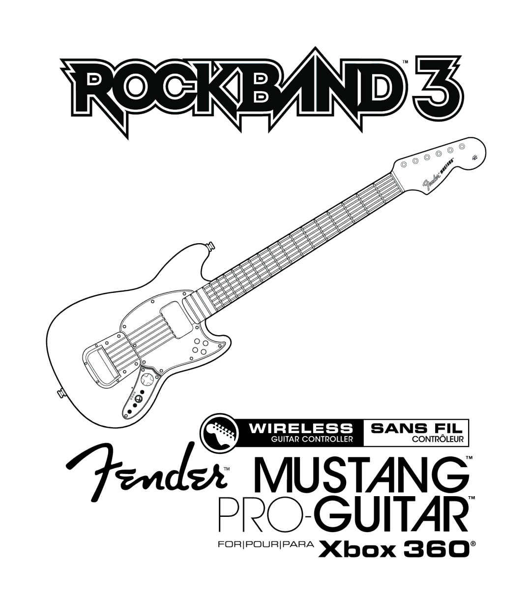 Fender 3 manual Pro 