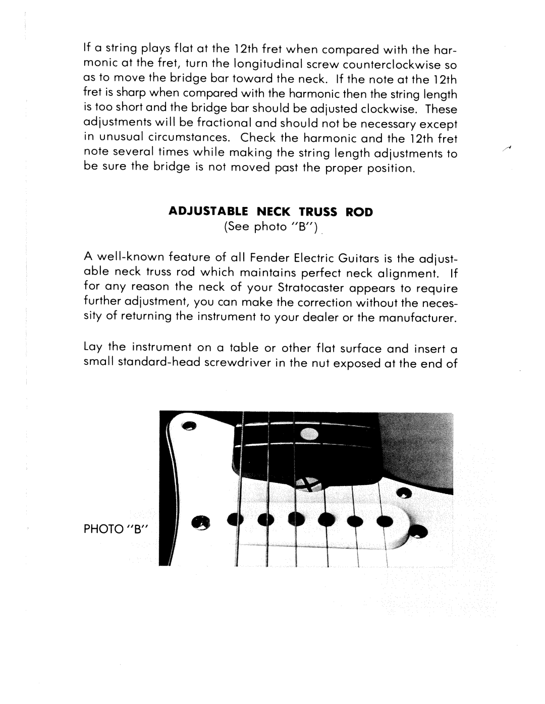 Fender 62 manual 