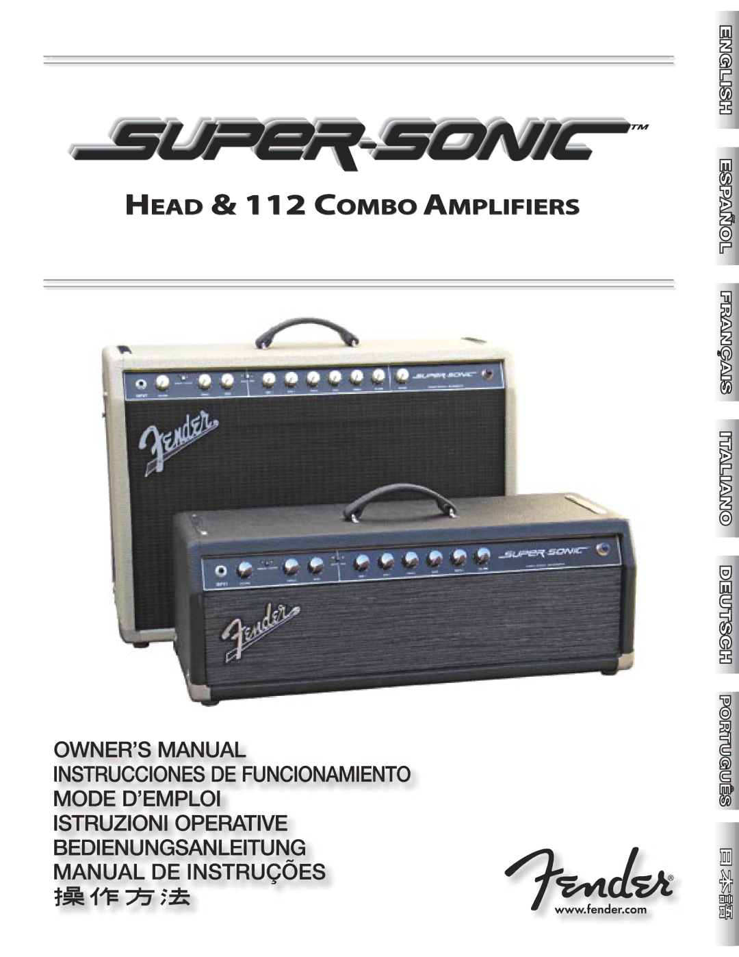 Fender Combo Amplifiers manual 