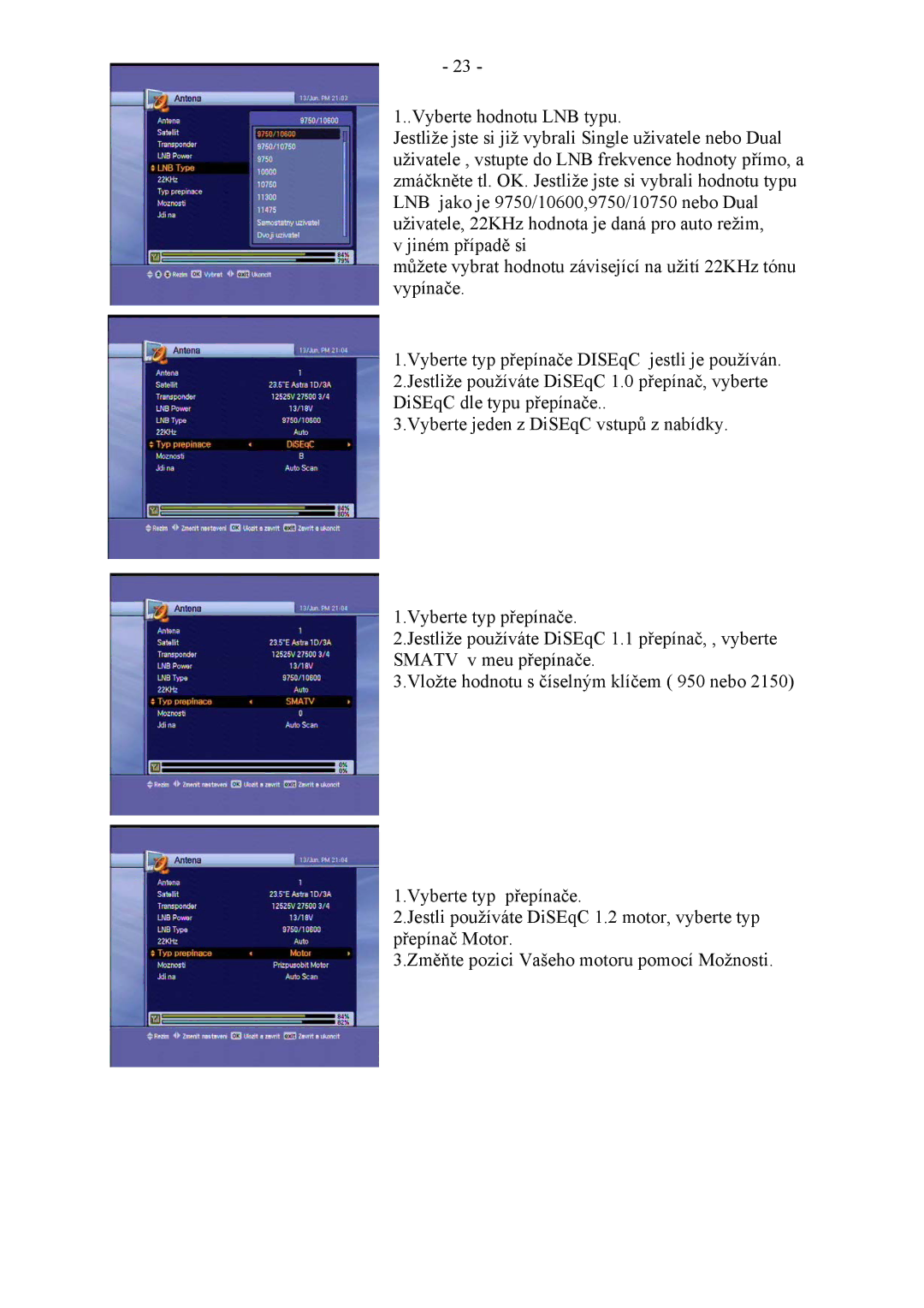 Ferguson HF 8800 HD, HF 8900 HD manual 