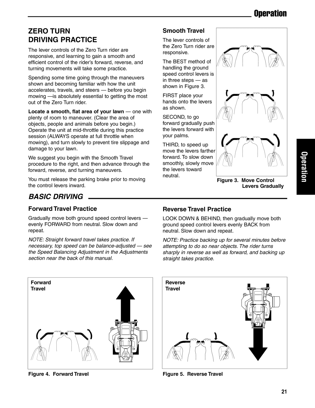 Ferris Industries 5900621 Zero Turn Driving Practice, Smooth Travel, Forward Travel Practice, Reverse Travel Practice 