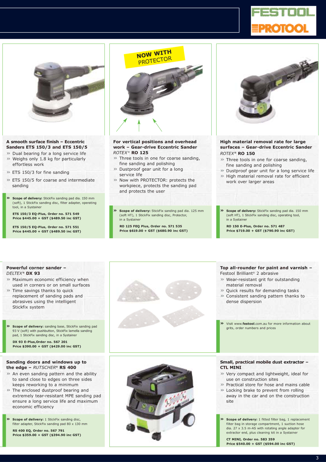 Festool Compact Saw and Cordless Drill dimensions Powerful corner sander, Top all-rounder for paint and varnish 